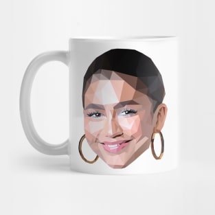 Lowpoly Zendaya Mug